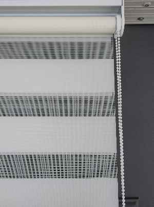 Yüksek Kalite Alüminyum Malzeme, Ekru Renk Zebra