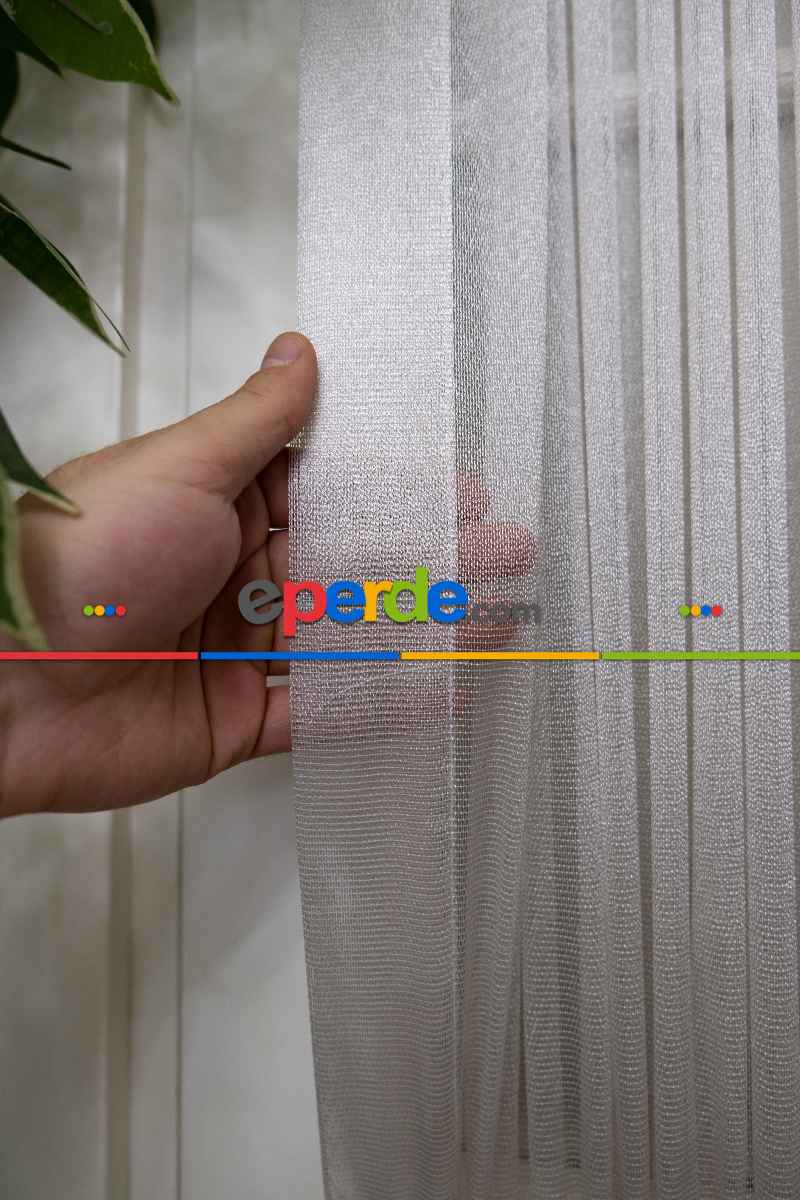 Monaliza Gri Tül Ütü İstemeyen Fantazi Tül