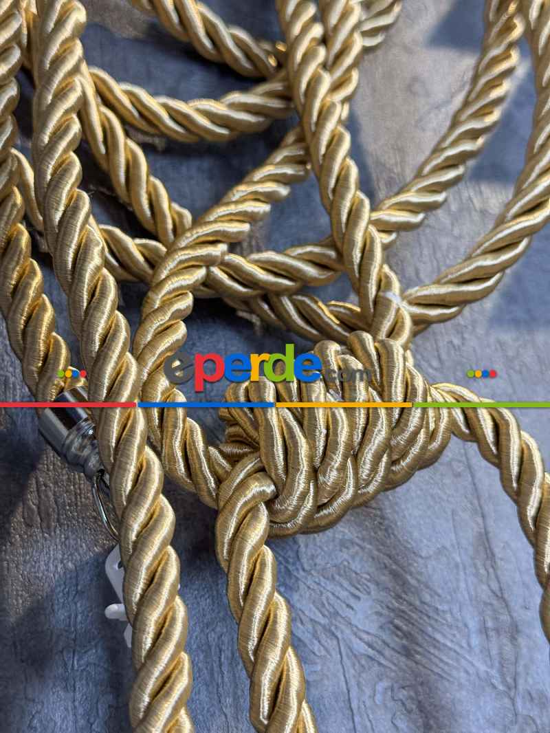 Altın Braçol Perde Bağı