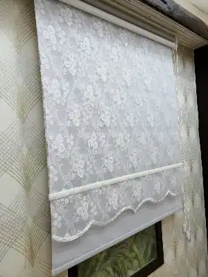 Çifli Sistem Tül Ve Stor Perde Bdz ( 818 )- Beyaz