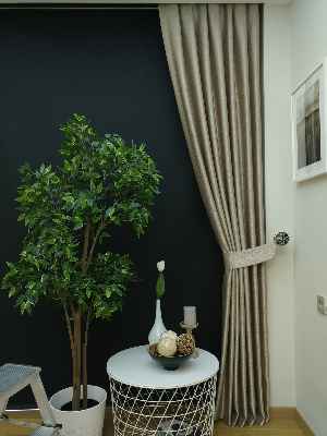 Sütlü Kahve Çok Gramajlı Jakar Fon Perde