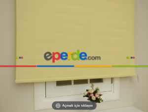 Koyu Krem Mat Stor Perde- Krem-krem Koyu