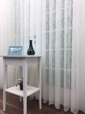 Özel Örme Dokulu Tül Perde 100% Orjinal Ürün- Ekru