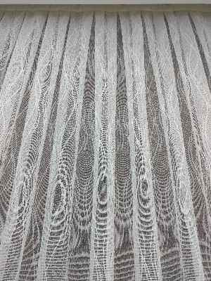 Mutfak Fransız Dantel 2021 Tül Perde- Ekru