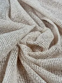 Oturma Odası - Keten Doğal Dokulu Düz Tül Perde, Ağır Gramajlı Özel Dokuma Premium Seri