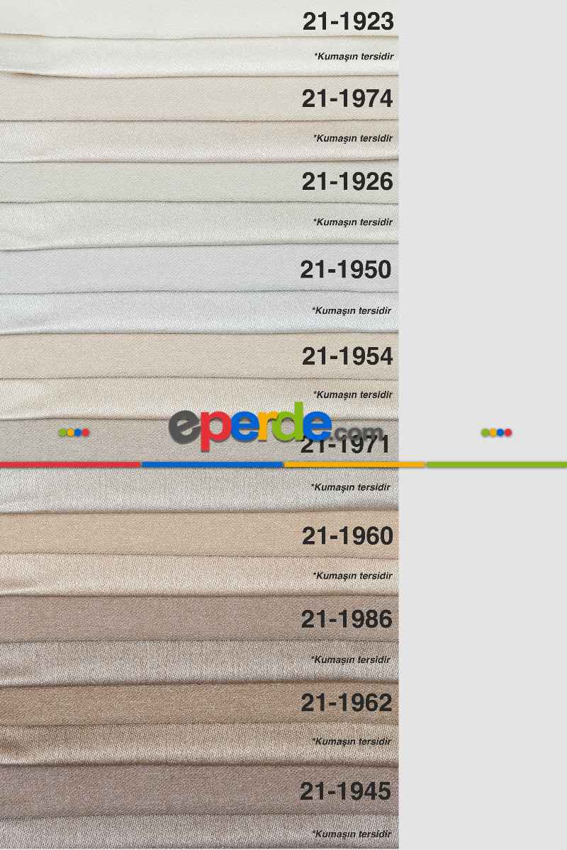 30 Farklı Renk, Antrasit Gri Jakar Dokuma Fon Perde