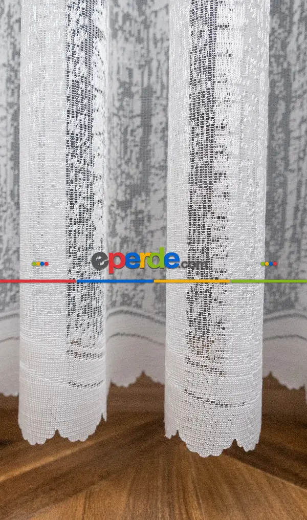 Fransız Dantel Tül Perde - Yüksek Kalite Bt 1771