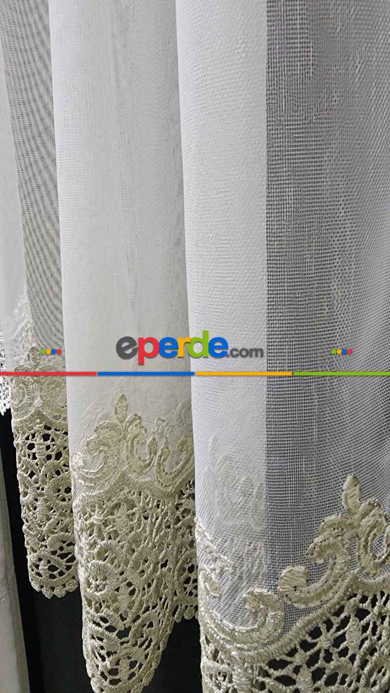 Taç Exculusive Premium Ütü İstemez Devin Tasarım Tül