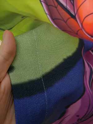 Spiderman Örümcek Adam Fon Perde - Çocuk Odası Perdesi- Yeşil-Mavi-Kırmızı-Mor 170cm X 240cm 