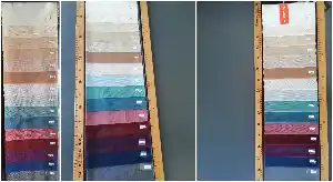 Yeni Trend Kurşunlu Petek Tül Perde- 15 Renk Seçenekli