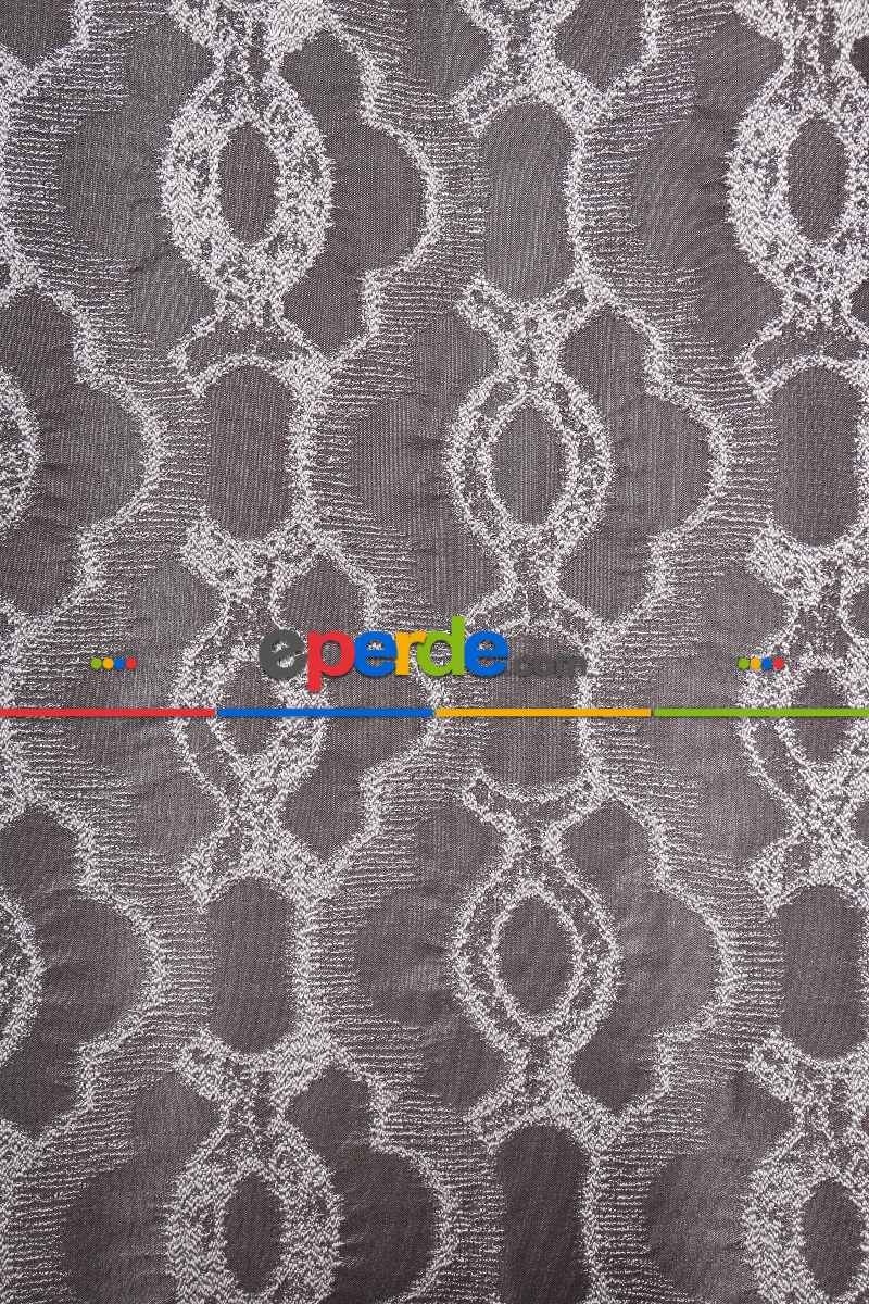 Yatak Odası Fon Perde - S Pile Dökümlü Jakar Dokuma Fon Perde