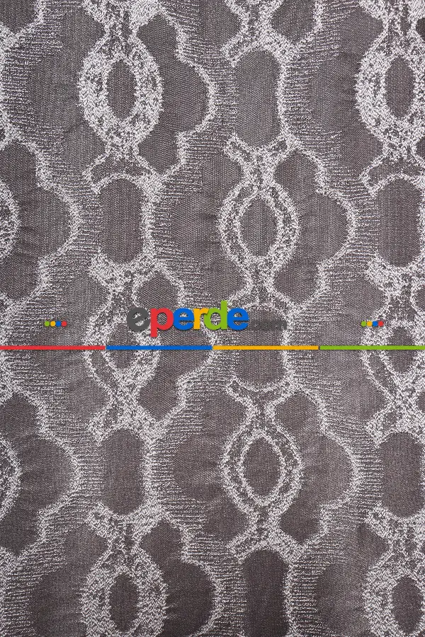 Salon Fon Perde - S Pile Dökümlü Jakar Dokuma Fon Perde