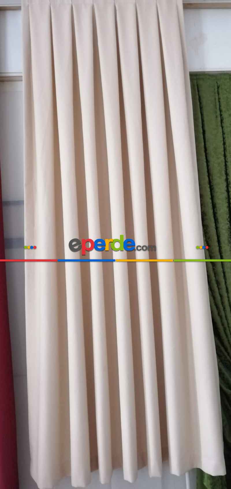 Milpa Keten Düz Fon Perde - 32 Renk Seçekli