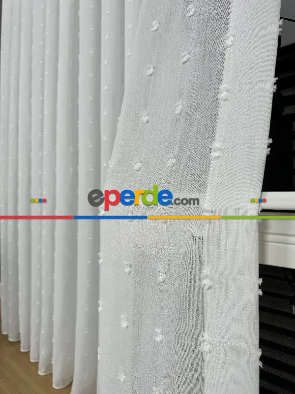 Salon - Tül Perde, Premium Seri, Kurşunlu Tül