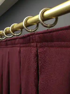 Modern Bordürlü Salon Fon Perdesi İkon 2021 Elıte- Lacivert-bordo-gri Açık