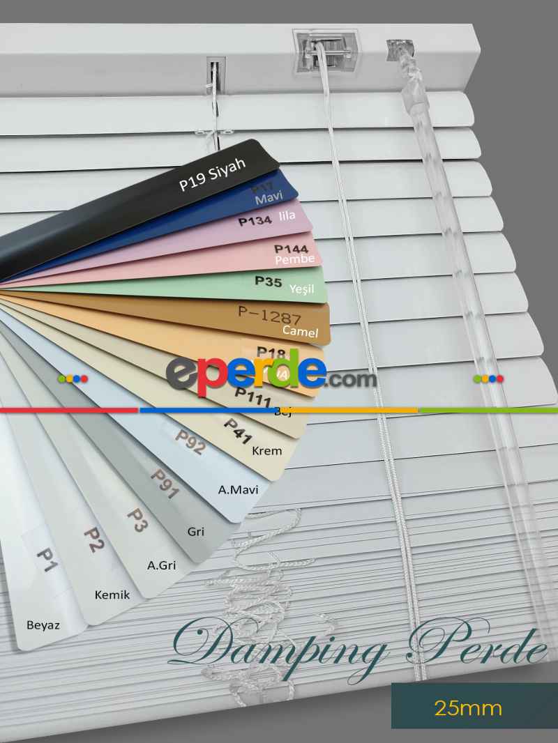 Mutfak Jaluzi Perde- Çok Renkli