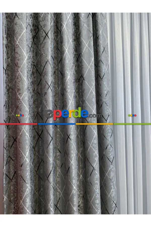 Yatak Odası - Brillant Fon Perde Livalorent Yeni Model Renk Tasarım Kanat Perde Yan Perde