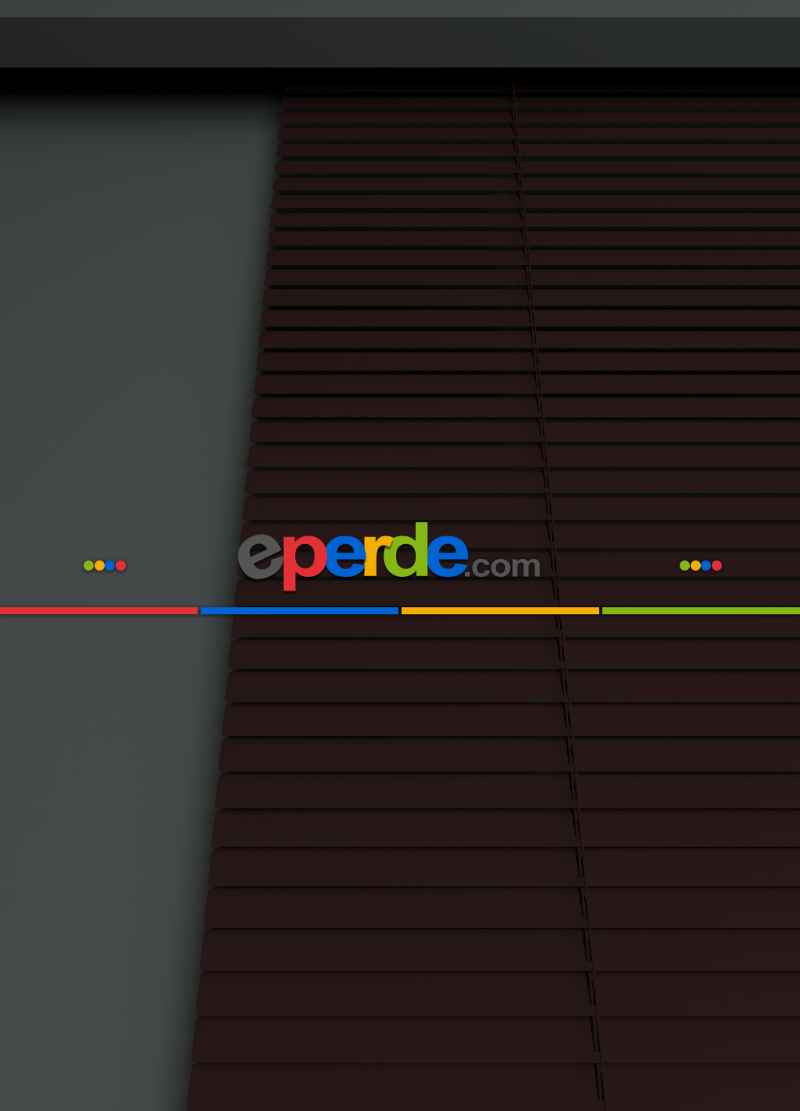 Bordo - Alüminyum Jaluzi Perde - 25mm Kalınlığında