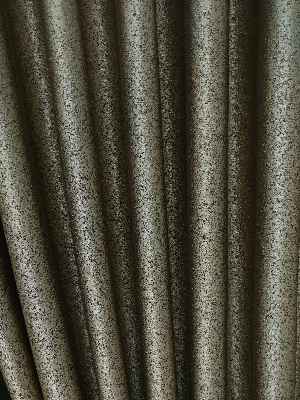 Kahve Çok Gramajlı Desenli Jakar Fon Perde