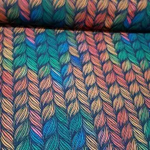 Etnik Desenli Fon Perde K581 E - Kumaşı Kalındır Duck Bezi Değildir.- Siyah-Sarı-Kahve-Çok Renkli