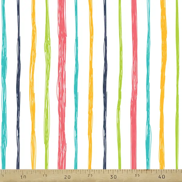 Suluboya Renkli Çizgi Desenli Fon Perde Evm752 Kumaşı Kalındır Duck Bezi Değildir- Lacivert-Beyaz-Turkuaz-Hardal Sarısı-Fıstık Yeşili 