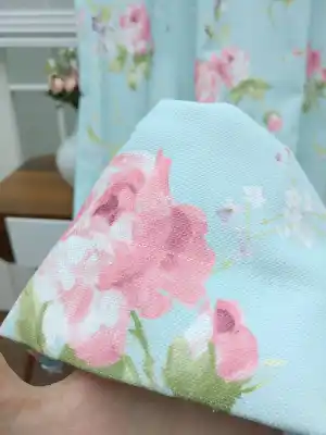 Fon Perde Mint Yeşili En 140 Cm (papyon Opsiyonel)- Yeşil-pembe-mint