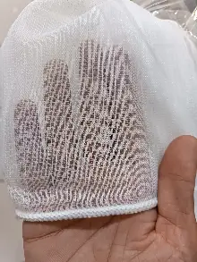 Favori Dertsiz Ütü İstemez Tül Perde 2025-trend ( Krem Açık ) - Kurşunlu Tül