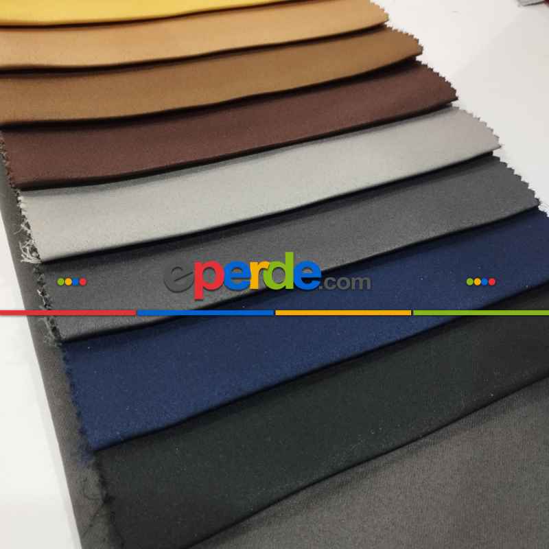 Yatak Odası - Geniş Enli Blackout Karartma Perdeler 33 Renkli - Siyah Krem Kahve Antrasit Mavi Perdeler