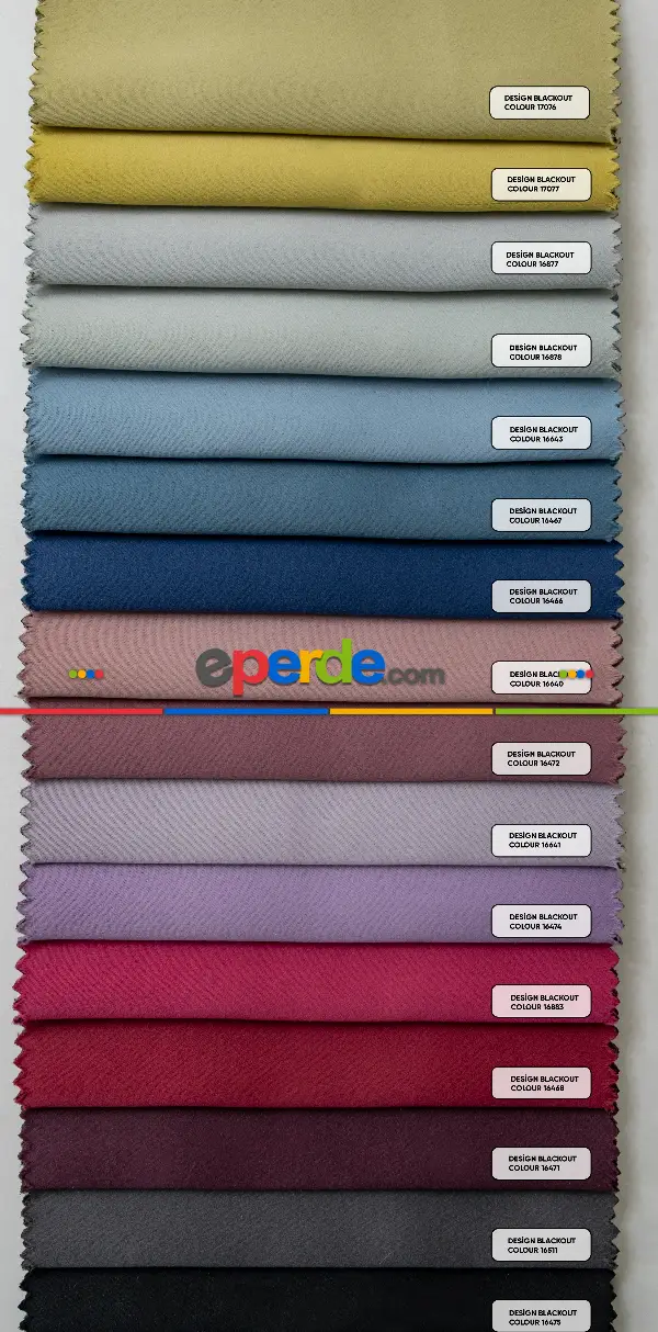 Yatak Odası - Blackout Güneşlik - Işık Geçirmez Karartma Perde