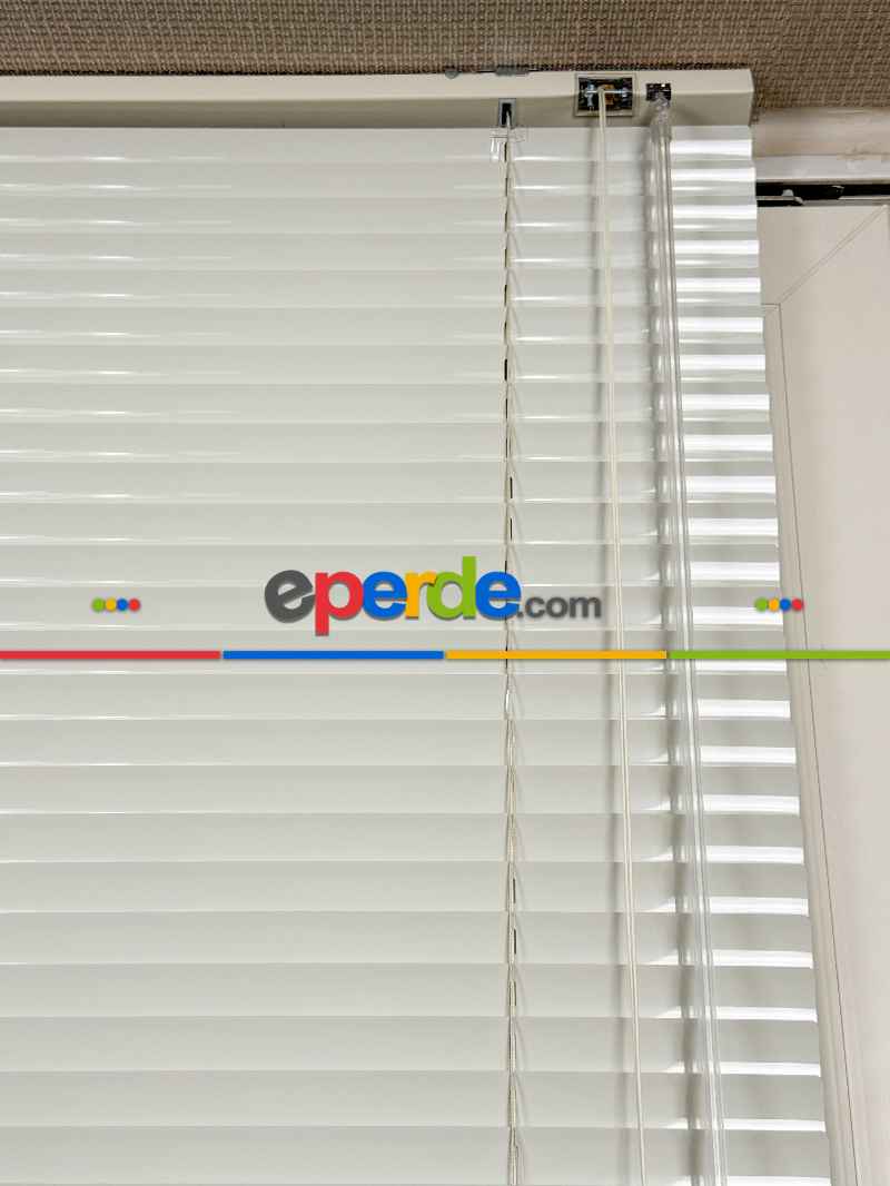 Ekru Alüminyum Jaluzi Perde - 25mm