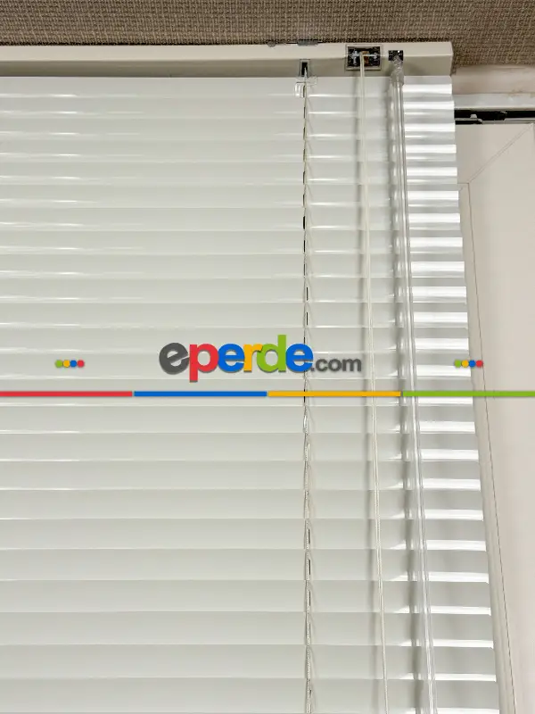 Ekru Alüminyum Jaluzi Perde - 25mm