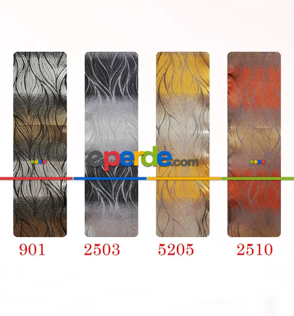 Taç Yaprak Geçiş Renkli Fon Pano Perde 70cm X 290cm 