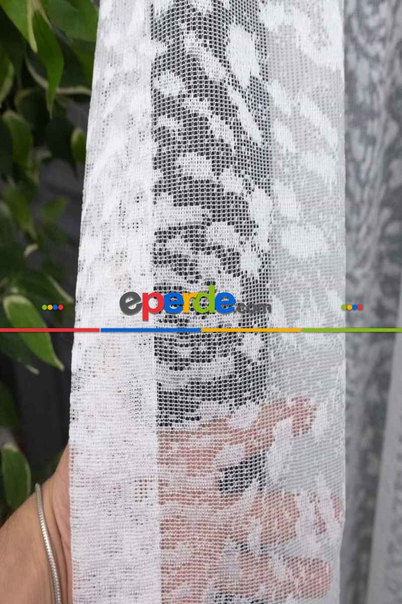 Kardelen Desen Tasarım Model Tül Perde