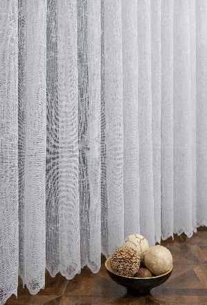 Taç Pırlanta Örme Tül Ekru