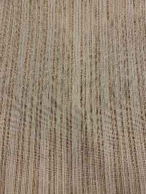 Arzenen Işıkta Doğal Parlama-ışıltı Efektli, Bakır Şerit Detaylı Tül Perde- Ekru - Kurşunlu Tül