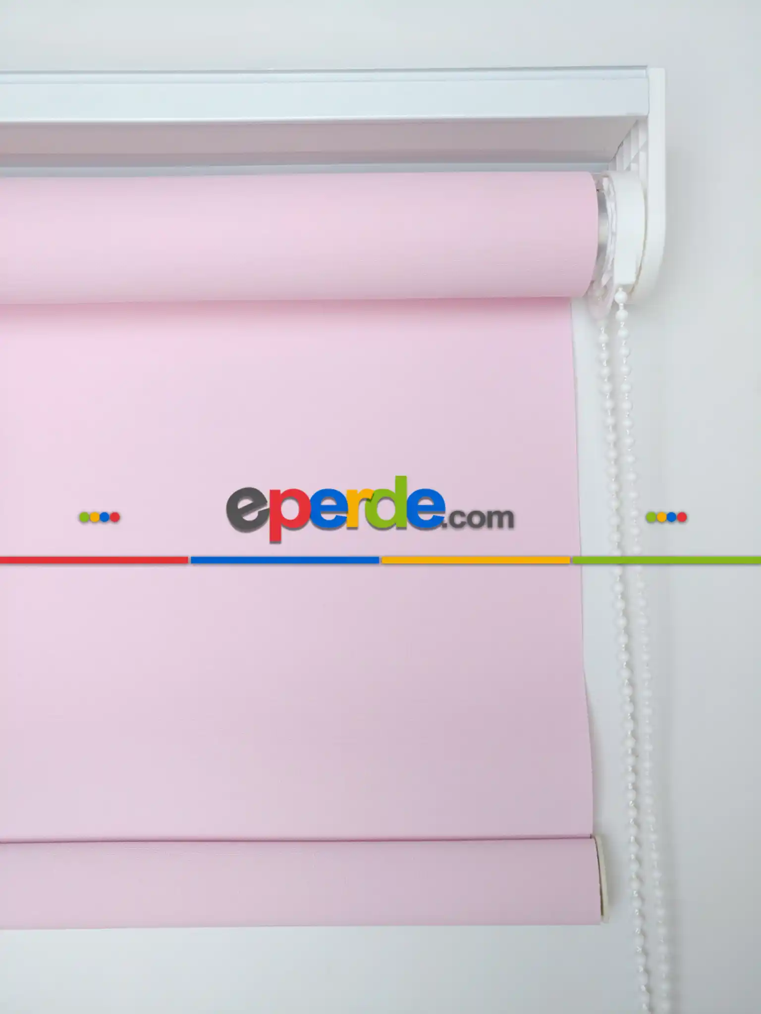 A Kalite - İthal Stor Perde - Pembe - 1. Kalite