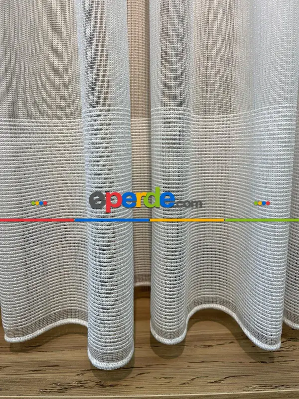 Bantlı Tül, Etek Çizgili