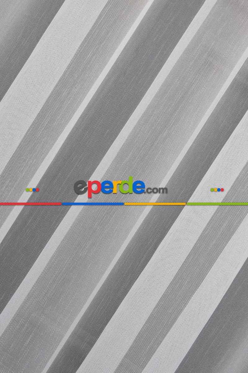 Genç Odası - Hafif Düz Keten Tül Çok Dökümlüdür - İtinalı Dikiş - Kanun Pile - Kurşunlu Tül