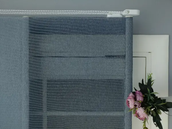 Çiftli Sistem Tül Stor- Lacivert