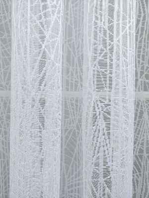 Örme Desenli Tül Perde