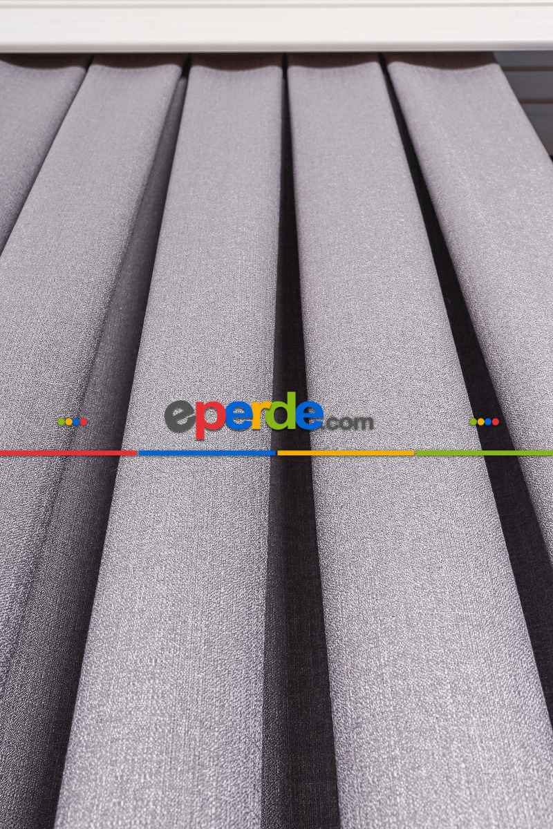 Gri Jakar Dokuma Fon Perde