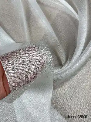 6 Farklı Renk Tül Perde, Ağır Gramajlı Premium Seri, Kurşunlu Tül