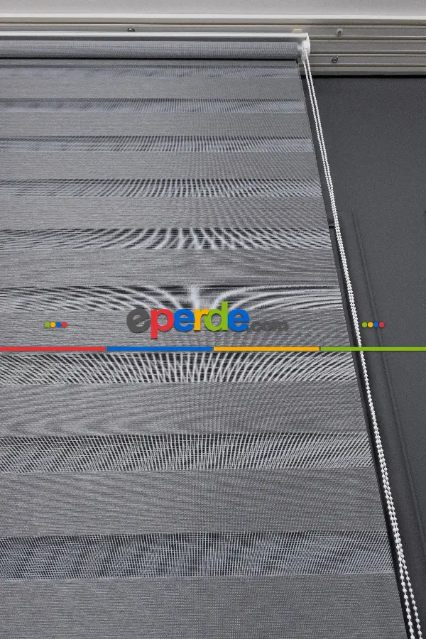 Genç Odası - Zebra Perde -new Bambu Düz Zebra Perde