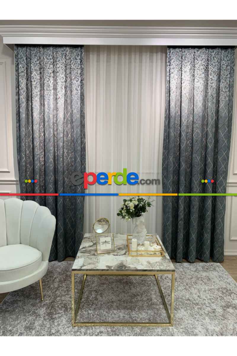 Brillant Fon Perde Livalorent Yeni Model Renk Tasarım Kanat Perde Yan Perde