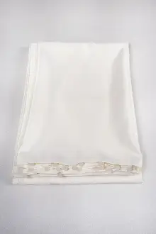 1.kalite Gramajlı Ekru Saten Güneşlik Perde