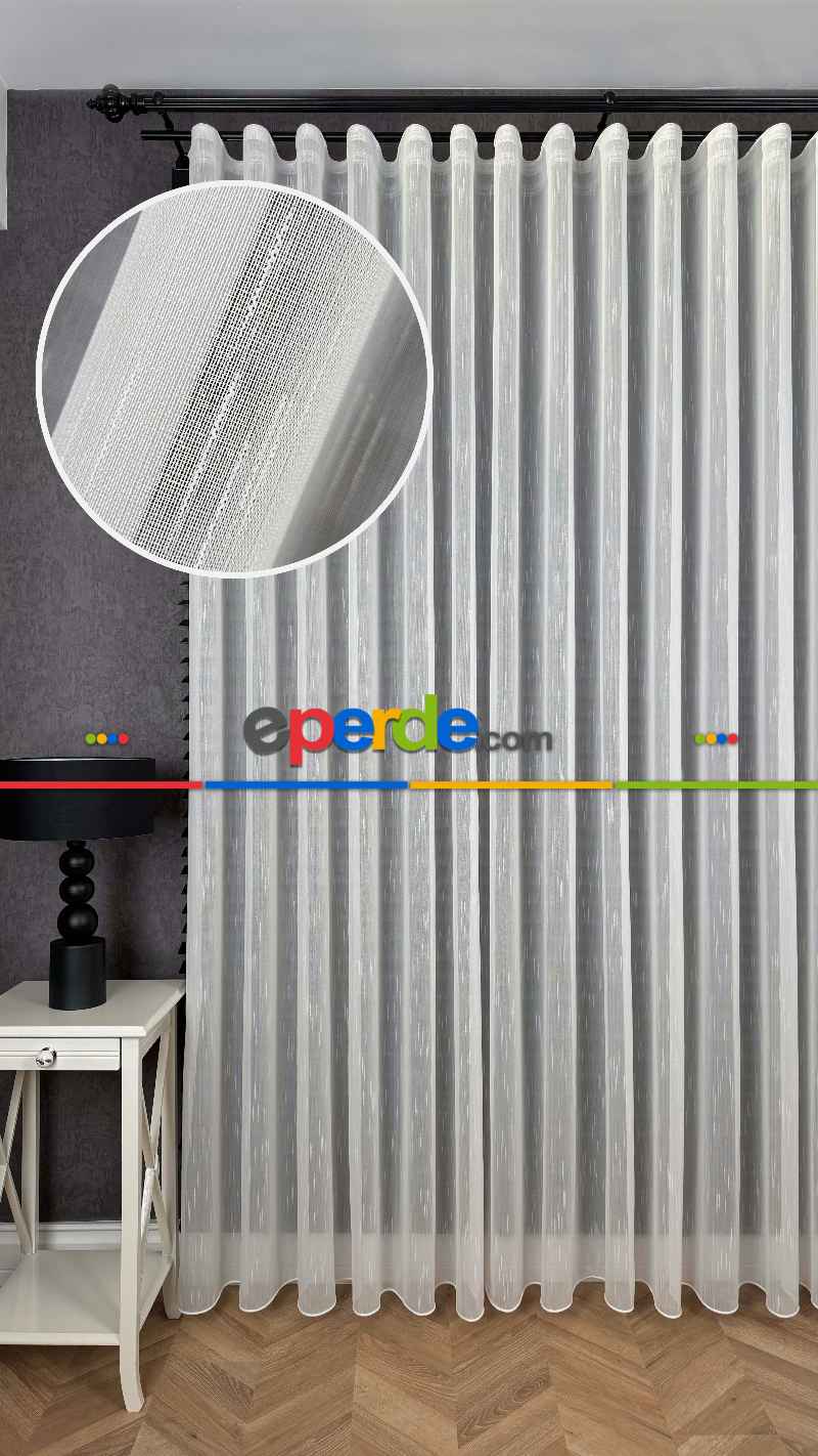 Vakko Şantuk Tül Perde, Premium Seri Ağır Gramajlı