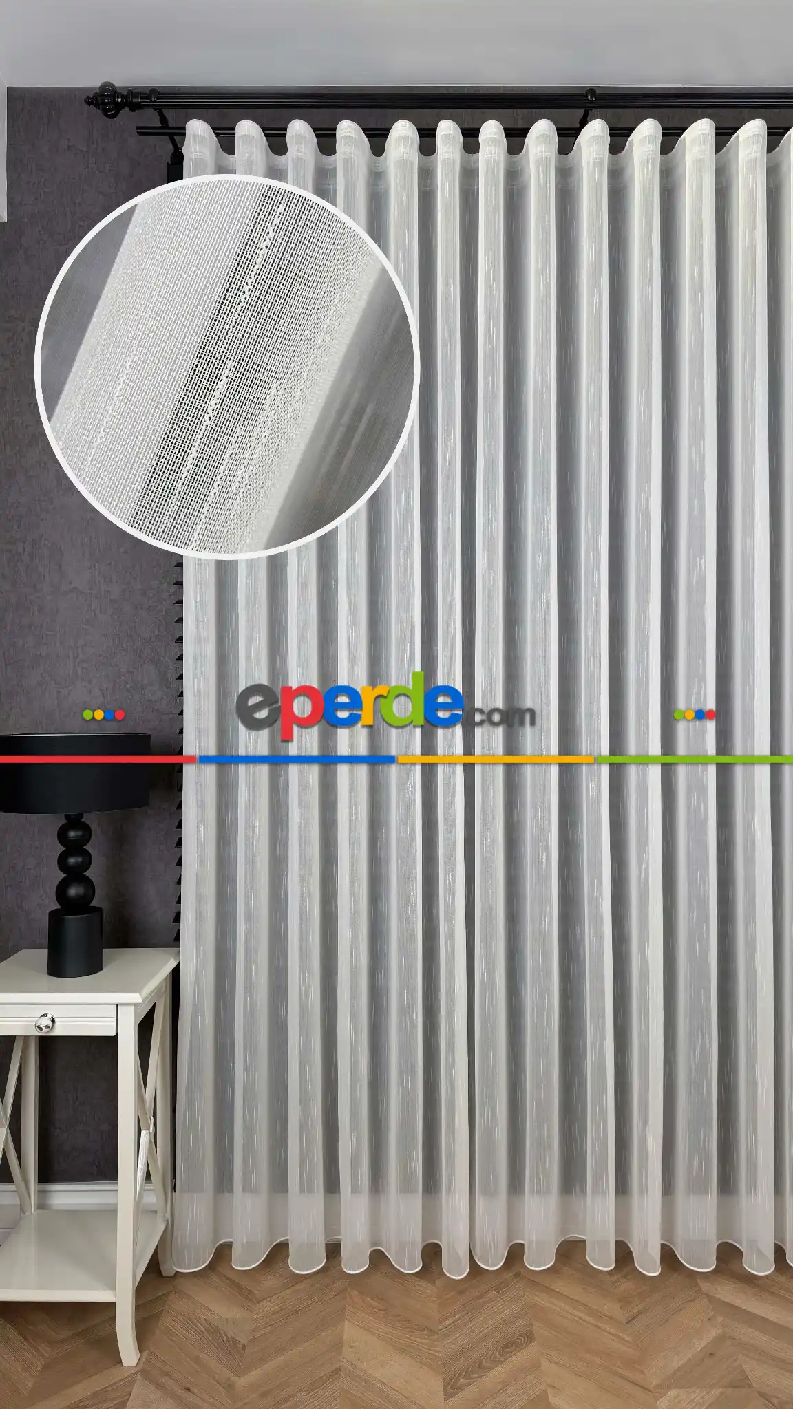 Vakko Şantuk Tül Perde, Premium Seri Ağır Gramajlı