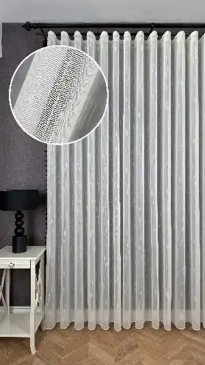 Vakko Şantuk Tül Perde, Premium Seri Ağır Gramajlı