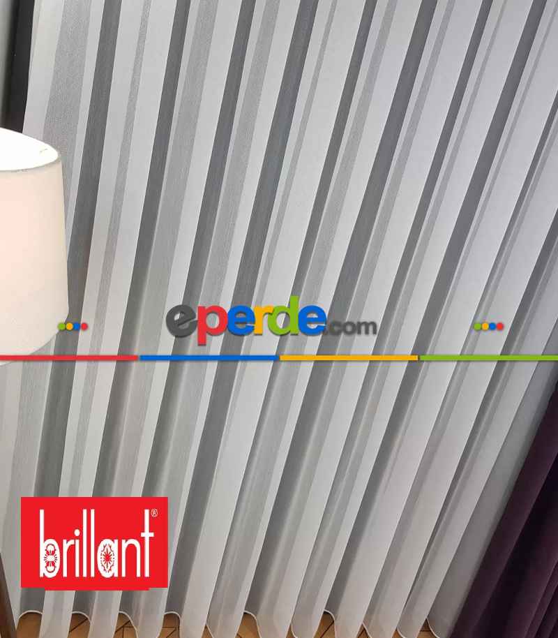 Brillant Balık Sırtı Desen Tül Orjinal 1. Kalite