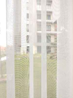 Düz Grek Tül Birinci Kalite Ekru - Kurşunlu Tül